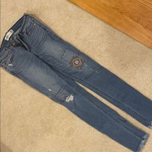 4L Abercrombie and Fitch super skinny Jeans
